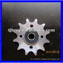 Sprocket/Plate wheel with bearing